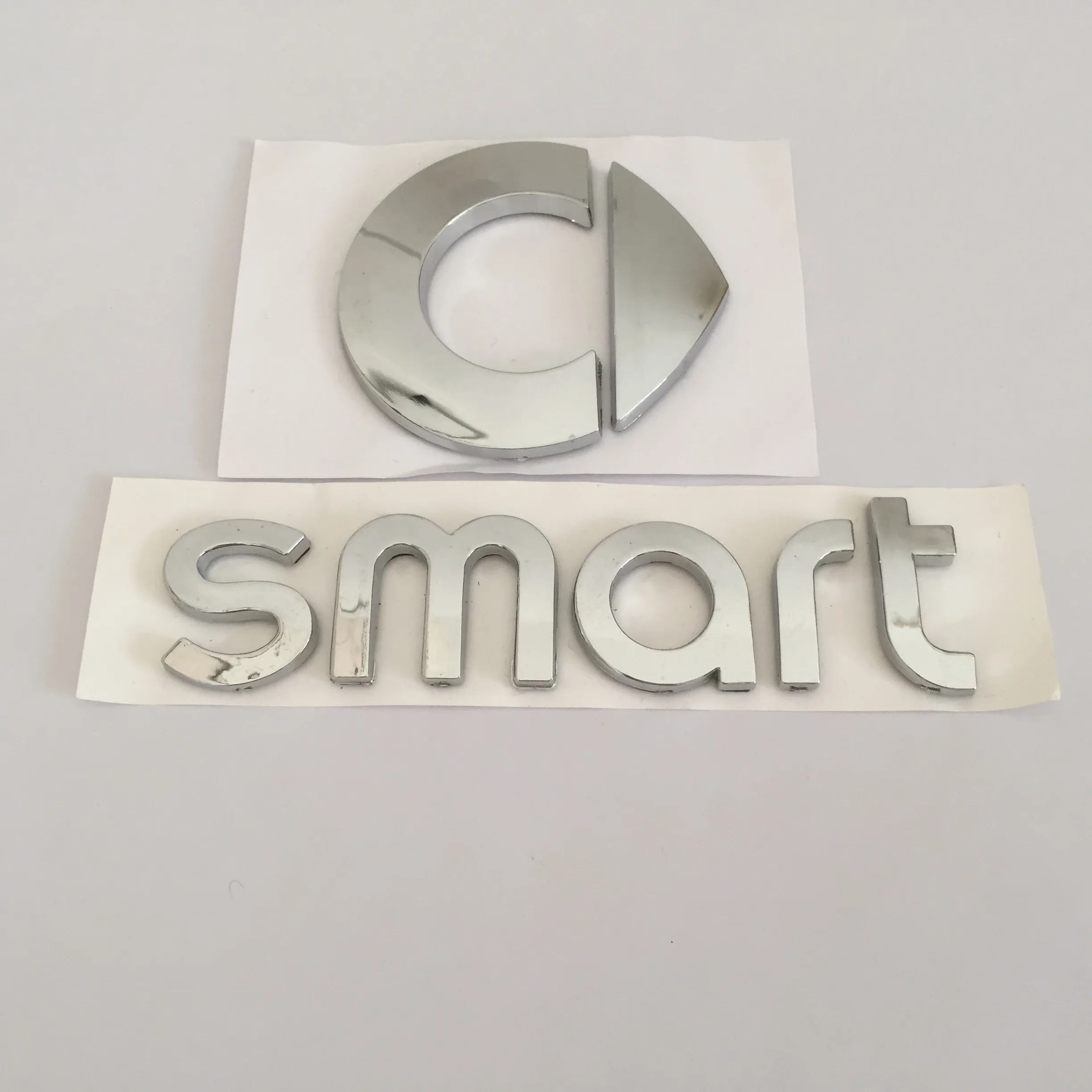 3D ABS хром смарт-эмблема заднего грузовика значок боковая наклейка для fortwo FORSPEED