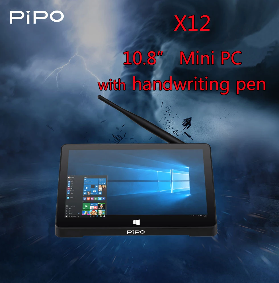Pipo X12 Мини ПК 10,8 дюймов 1920*1280 Z8350 четырехъядерный планшет 4 Гб ОЗУ 64 Гб ПЗУ BT HDMI Win10 планшетный компьютер 4 USB RS232 почерк