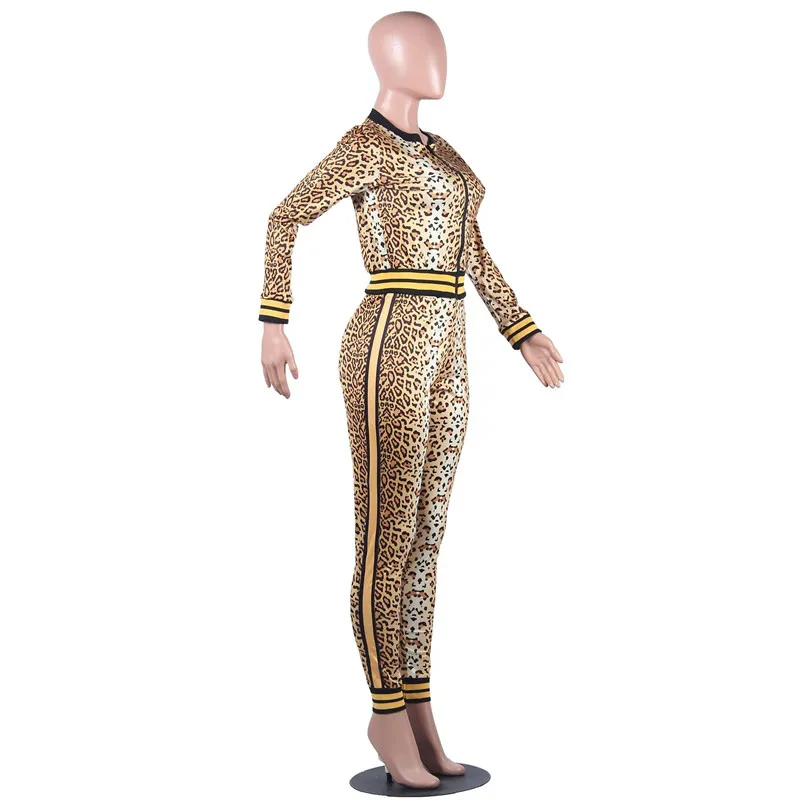 Осенние женские комплекты одежды пальто на молнии с длинным рукавом и круглым