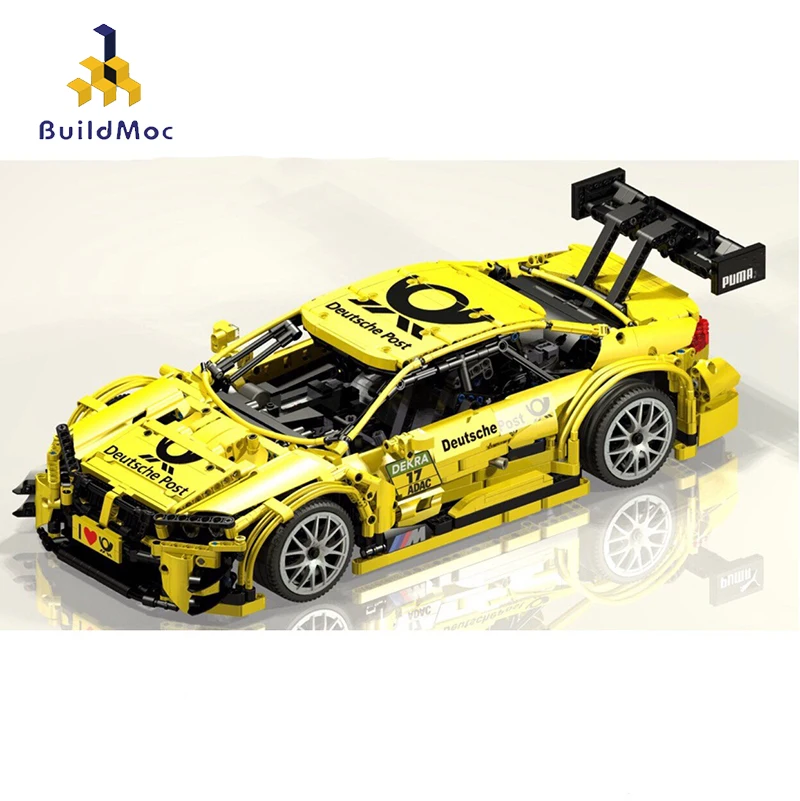 BuildMOC MOC-4142 Le высокий технический Радиоуправляемый автомобиль серии с