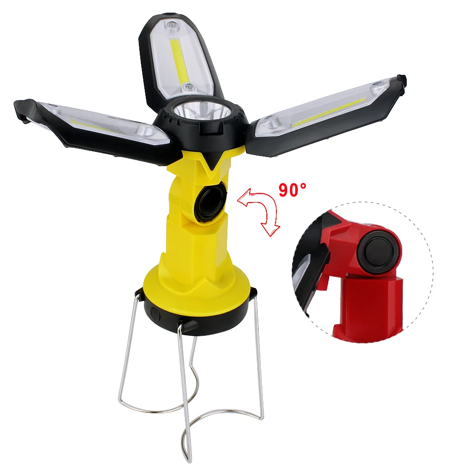 

Складной ручной поисковый светильник, фонарь для кемпинга, светодиодная лампа, светодиодный светильник, рабочий светильник, перезаряжаемы...