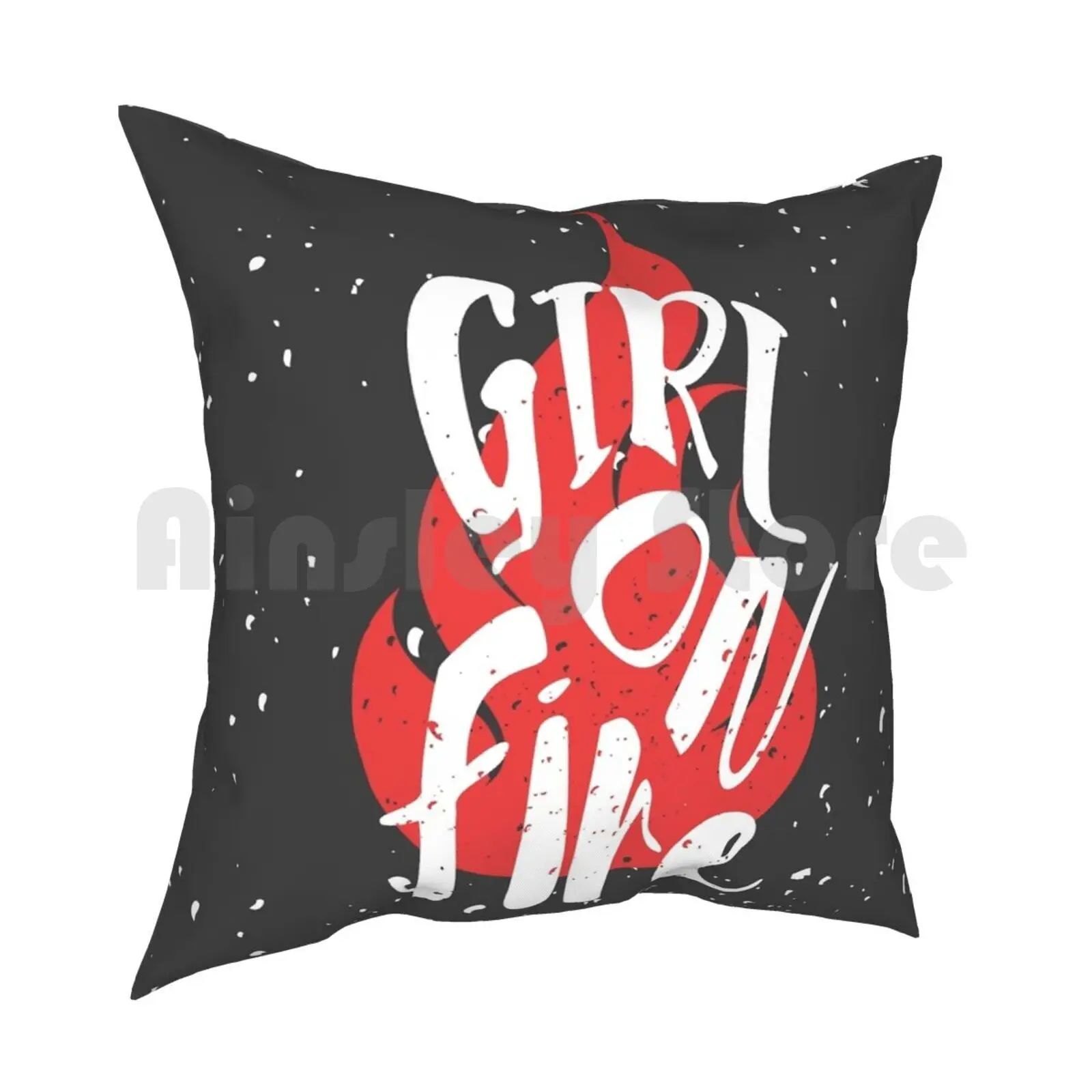 Детская мягкая подушка с рисунком для Голодных игр