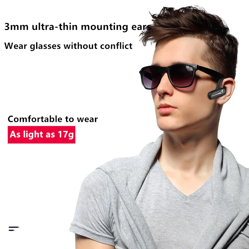 Bluetooth-гарнитура F4075 с костной проводимостью 5 0 Беспроводные спортивные наушники