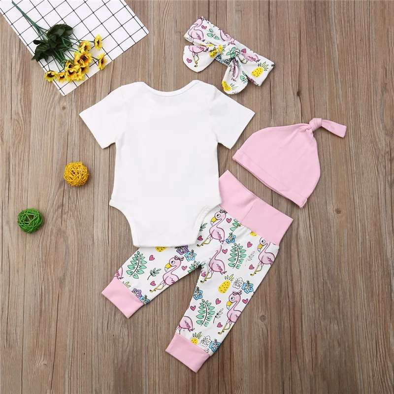 4 шт. хлопковые комплекты одежды для новорожденных на возраст 0-18 месяцев | Мать и