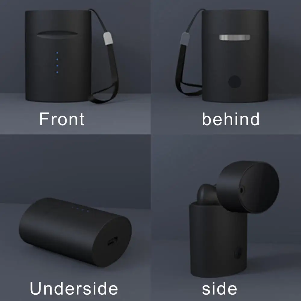 HXB Bluetooth наушники беспроводные TWS стерео HiFi водонепроницаемые Pod Mic Гарнитуры для