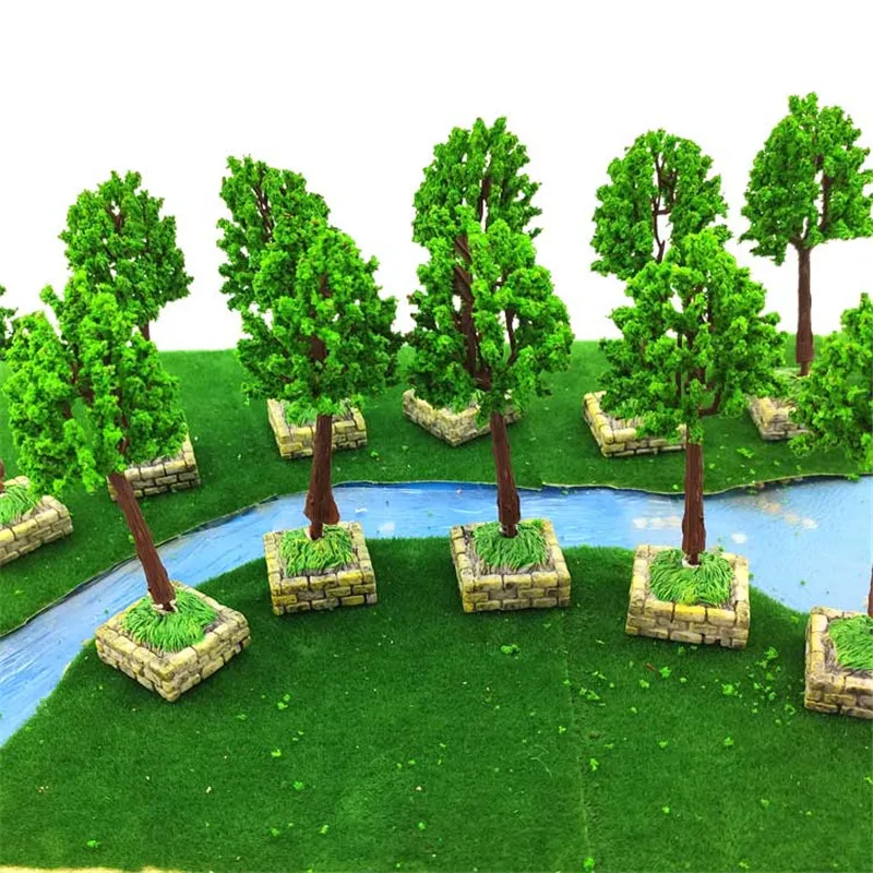 5 шт./лот небольшая искусственная основа для улицы строительная модель материал