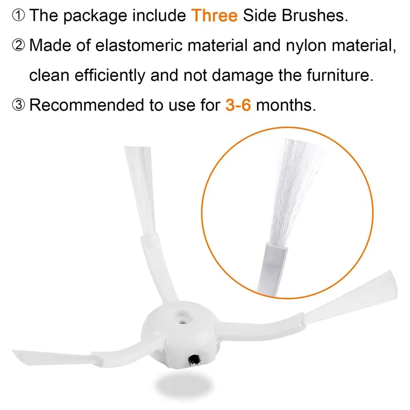 

Suitable for XIAOMI Robot Vacuum Cleaner Accessory Kit, Robot Roborock S50 S51 Replacement Parts Tool Accessories