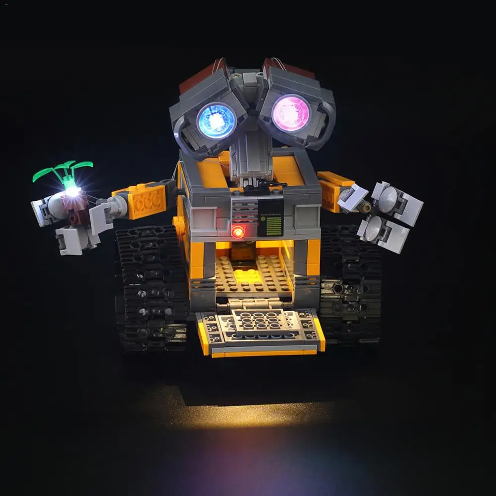 Universal Compatible 21303 Robot WALL-ELED Lighting DIY Components Building Block Kit LED Lights Suite | Игрушки и хобби