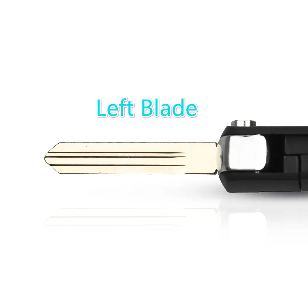 KEYYOU 10 шт. 2 кнопочный флип модифицированный корпус дистанционного ключа для