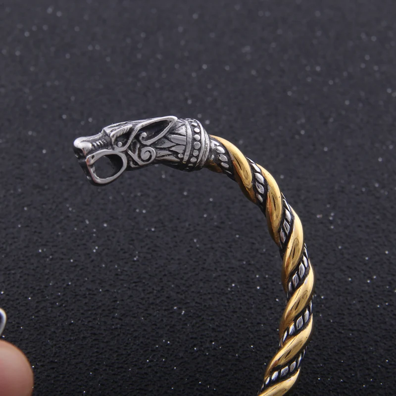 

stainless steel Dragon Bracelet Jewelry Fashion Accessories Viking Bracelet Men Wristband Cuff Bracelets For Women Bangles