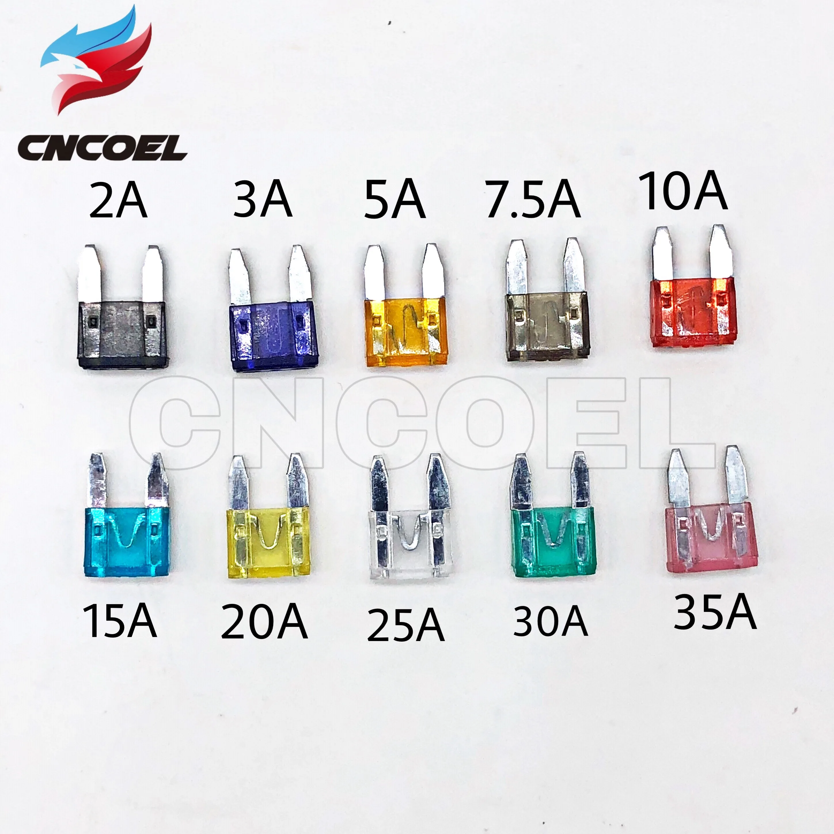 

10/20pcs Car fuse Standard Small Fuse Blade Fuse, Auto Fuse Car 2A 3A 5A 7.5A 10A 15A 20A 25A 30A 35A