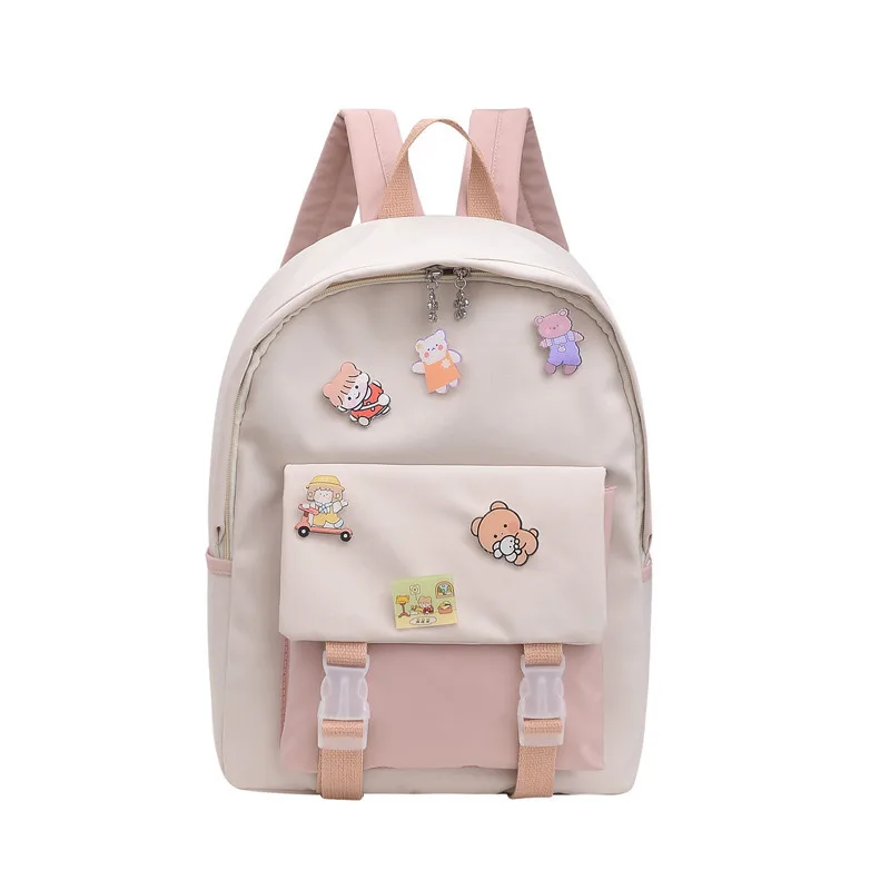 

2021 New Women Oxford cloth Waterproof Backpack For Women School Bags for Teenage Girs Female Travel Backpack Multi Pocket