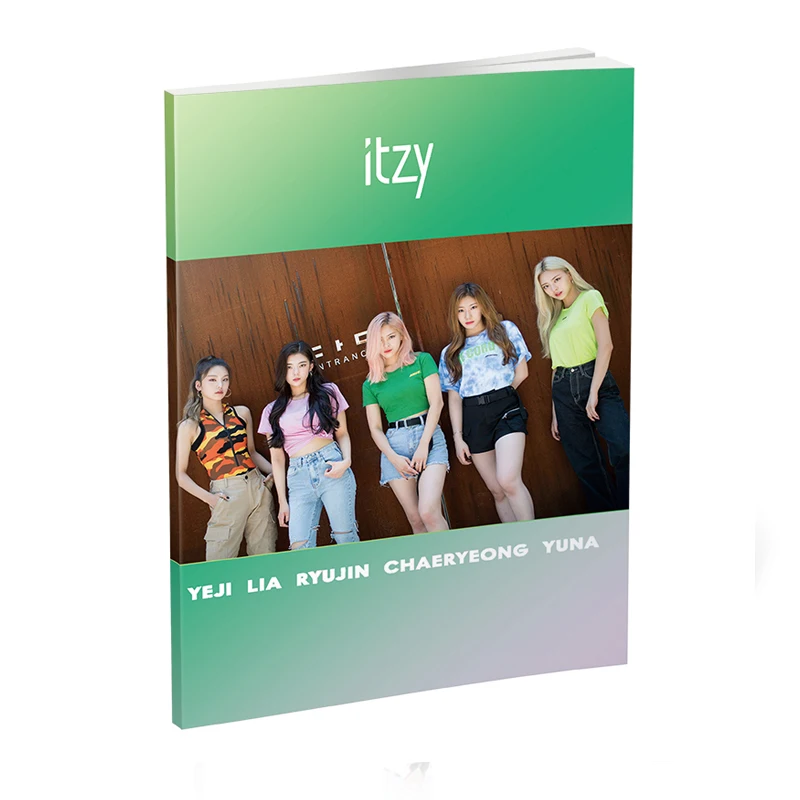 Kpop ITZY первый мини альбом IT'z ледяной фотоальбом модный K pop Мини Фотоальбом