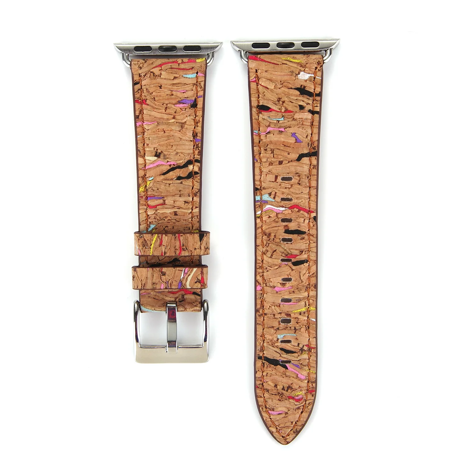 

Leather strap for Apple Watch 5/4/3 38 42mm new wood grain bracelet fashion bracelet wristband for iwatch 5/4/3/2/1 replacement