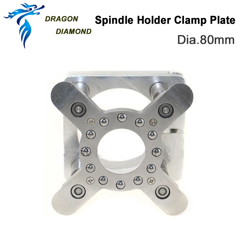 Держатель шпинделя CNC DRAGON DIAMOND 2 кВт диаметр 80 мм Зажимная пластина для фрезерного