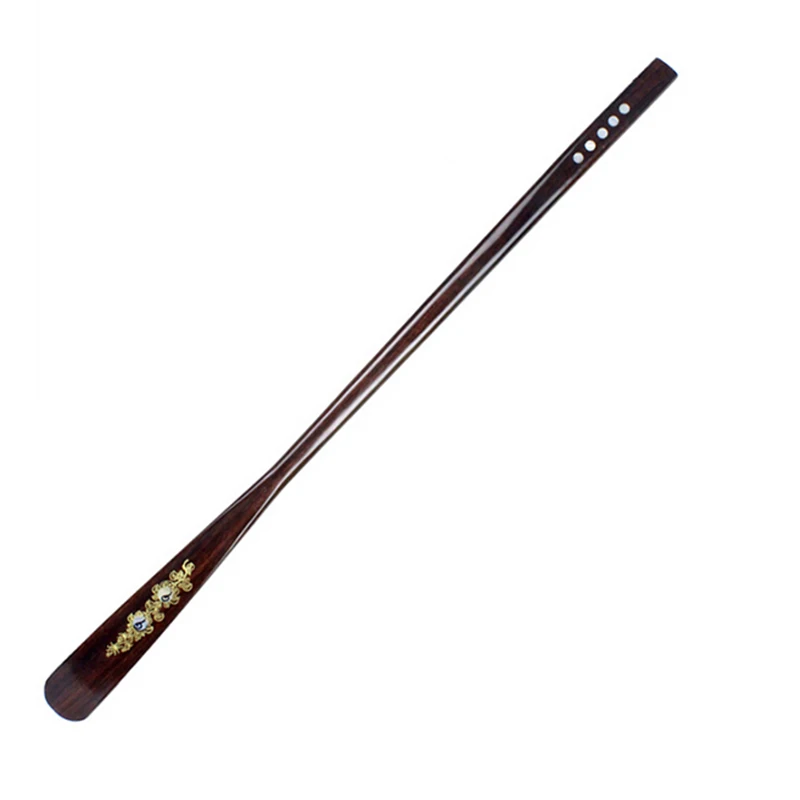 

55 cm Ultra Long Mahogany craft wenge Wooden Shoe Horn Professional Wooden Long Handle Shoe Horn Lifter Shoehorn Random Color