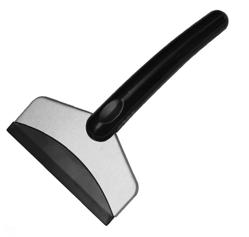 

Multifunctional Ice Scraper Frost Remover Window Glass Cleaning Tool Stainless Steel Snow Shovel for Car Truck SUV Windshield