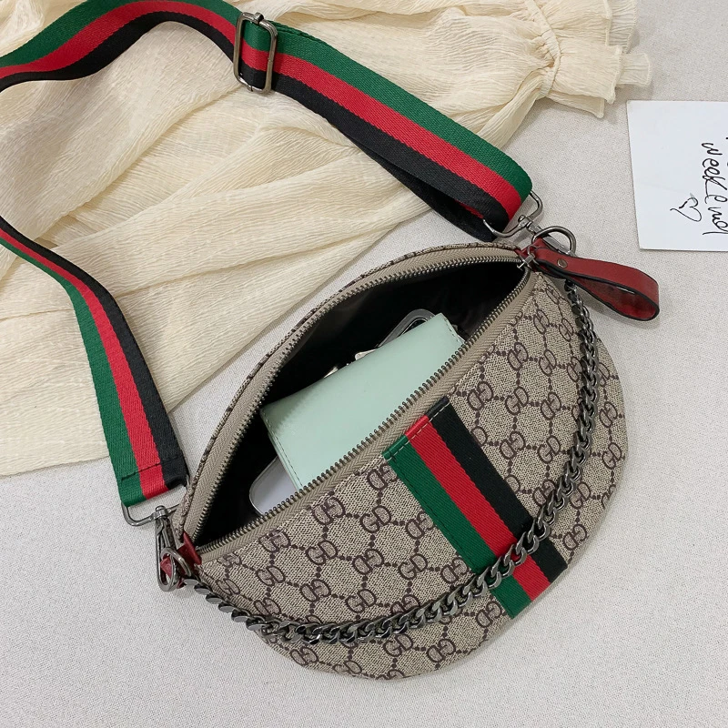 2019 Новая Европейская и американская мода женская сумка напечатанная нагрудная