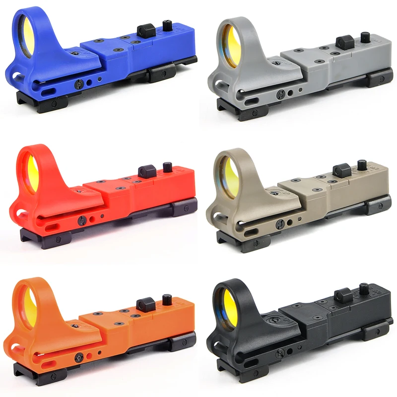 Новый тактический мини прицел с красной точкой EX 182 элемент SeeMore Railway рефлекторный