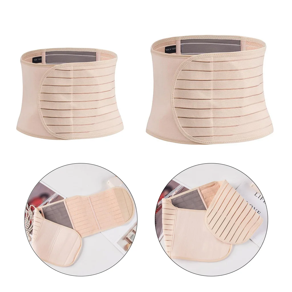

Adjustable Breathable Postpartum Belly Recovery Belt Band Waistband for Women Weight Loss Body Shaper Slimming