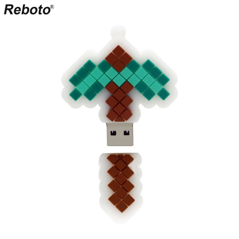 USB флеш накопитель Reboto в виде мультяшного меча 64/32/16/8 ГБ|USB флэш-накопители| |