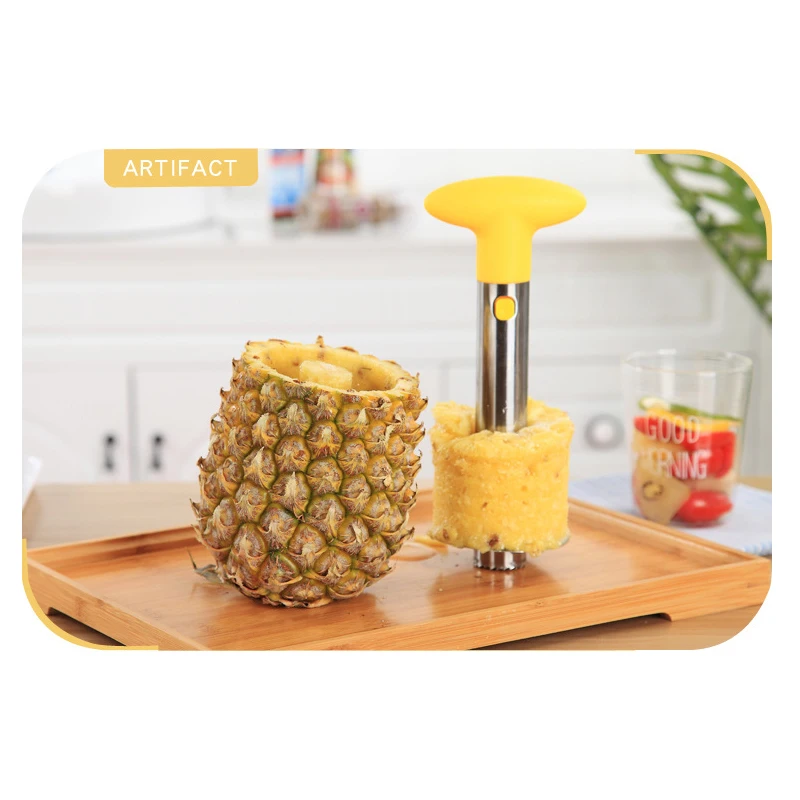 1 шт. нержавеющая сталь простой в использовании нож для ананаса аксессуары