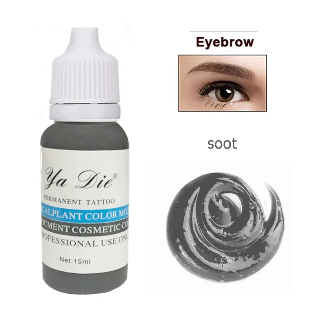 Краска для тела набор чернил татуажа Перманентный макияж окрашивание пигментные