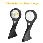 Уличный настенный светильник на солнечной батарее, водонепроницаемый уличный фонарь с датчиком движения, для сада, газона, двора, улицы