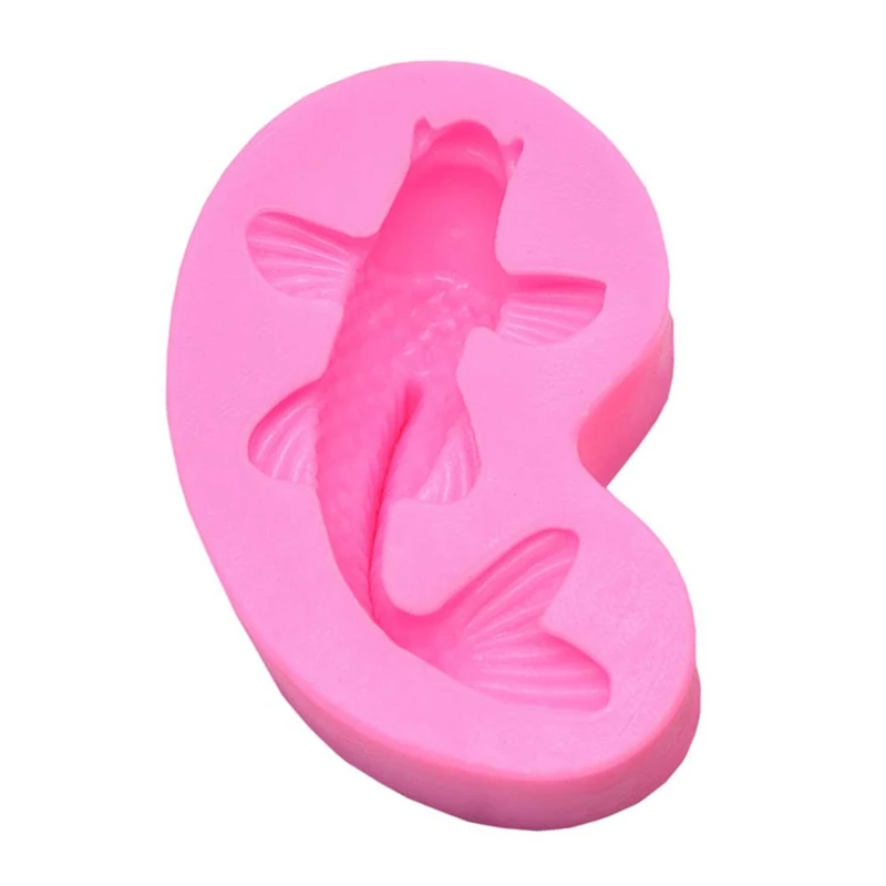 Новые творческие рыбы Форма Diy Fondant (сахарная) пресс формы для выпечки торта