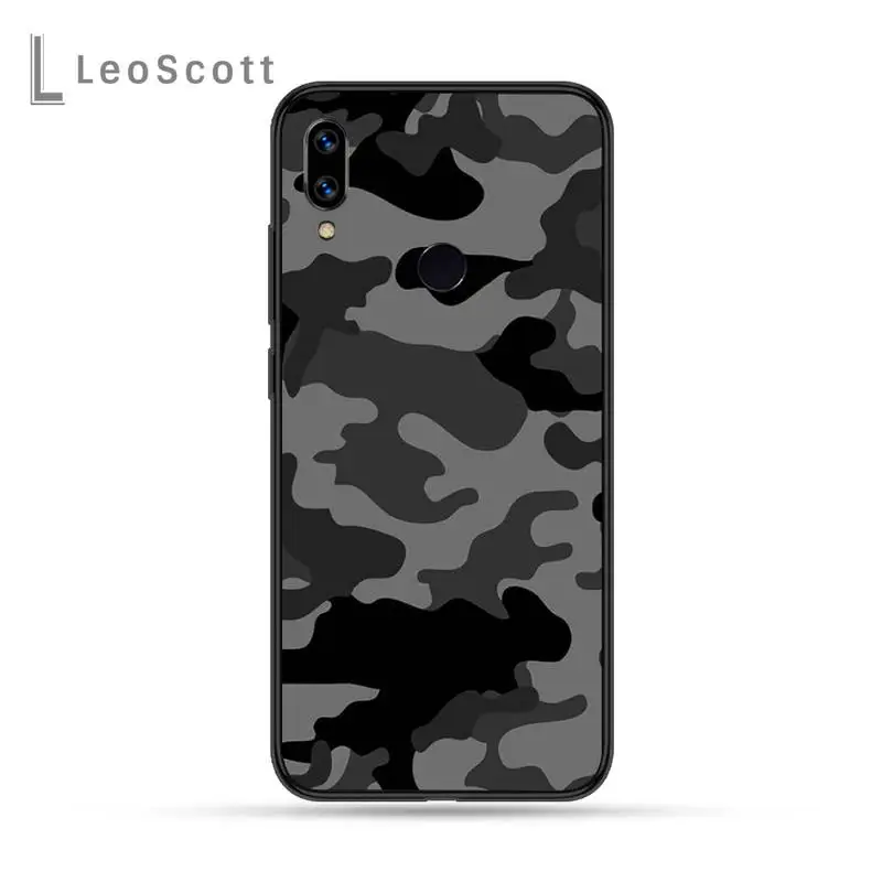 

Military Army Camo Camouflage Pattern Phone Case For Xiaomi Redmi Note 4 4x 5 6 7 8 pro S2 PLUS 6A PRO
