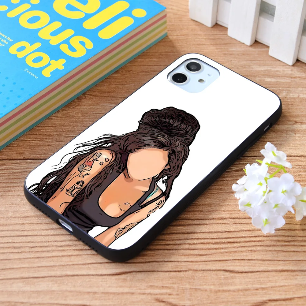 

For iPhone Amy 3 Soft TPU border Apple iPhone Case