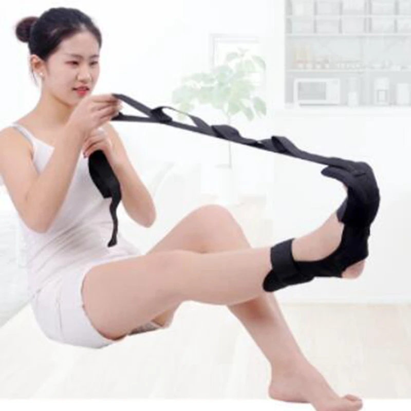 

Stretching with Yoga Stretching with Auxiliary Ligament Ankle Stretcher with Yoga Fitness Training Equipment