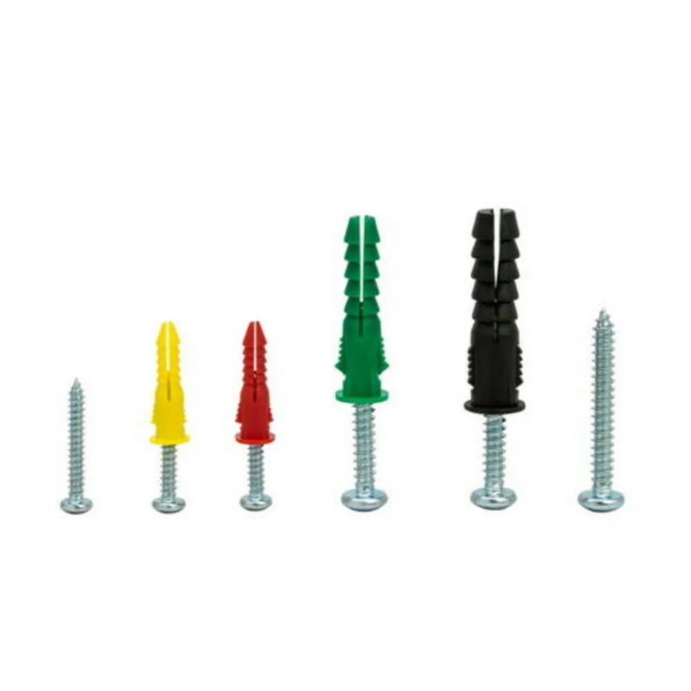 

Phillips Self Tapping Wood Screws and Ribbed Anchors Assortmen Screws Kit 400Pcs