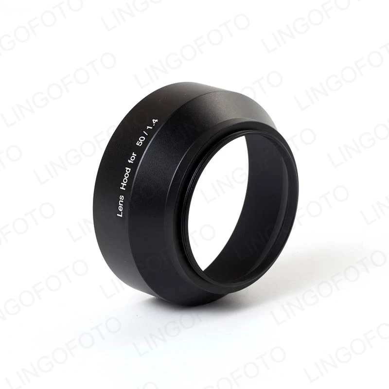 Новая черная металлическая бленда объектива для Nikkor 50/1.4 50 мм|lens hood|metal lens hoodlens hood