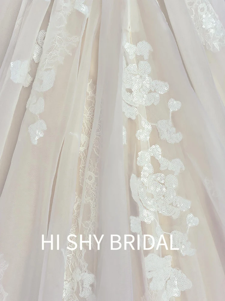 

Hi Shy Bridal 2021 New Luxury Lace Wedding Dresses Suitable for Every Bride Free Tailored Plus Size and Free Shipping