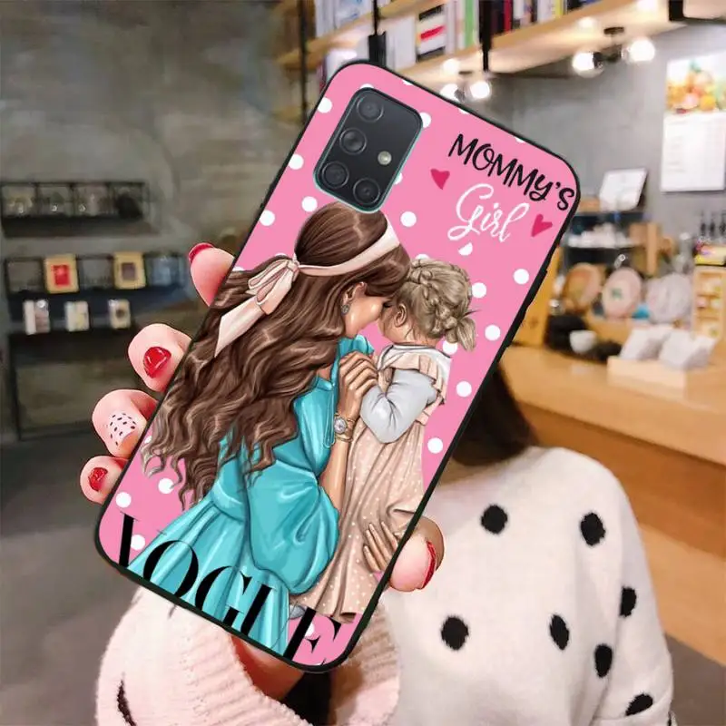 CUTEWANAN VOGUE маму Люблю сделай сам детская Роскошный чехол для мобильного телефона