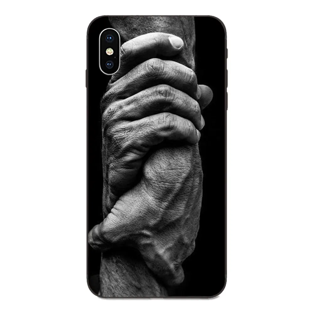 Новый стиль Bad Hand On Wood для Apple iPhone 4 4S 5 5S SE 6 6S 7 8 Plus X XS Max XR Мягкий Силиконовый ТПУ