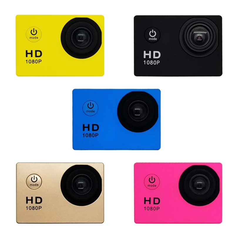 Action Camera Waterproof Sports Cam Wide Angle Lens DV Camcorder Rechargeable ND998 | Электроника