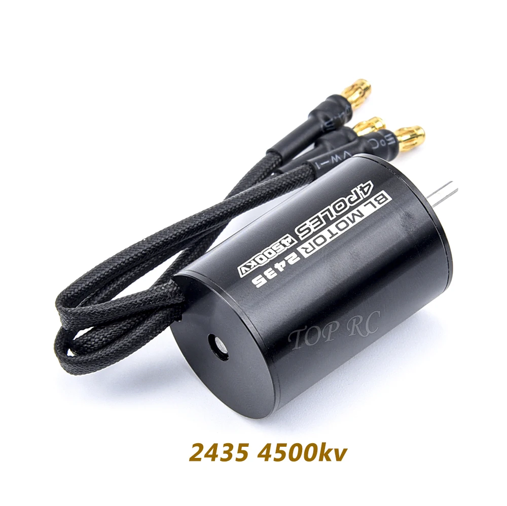 Бессенсорный бесщеточный двигатель RC 2435 4800/4500/3300kv 4P для радиоуправляемого