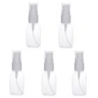 5 шт.упак. портативная Маленькая прозрачная пластиковая бутылка-распылитель, портативные увлажняющие бутылки для макияжа 30 мл50 мл100 мл, случайный цвет