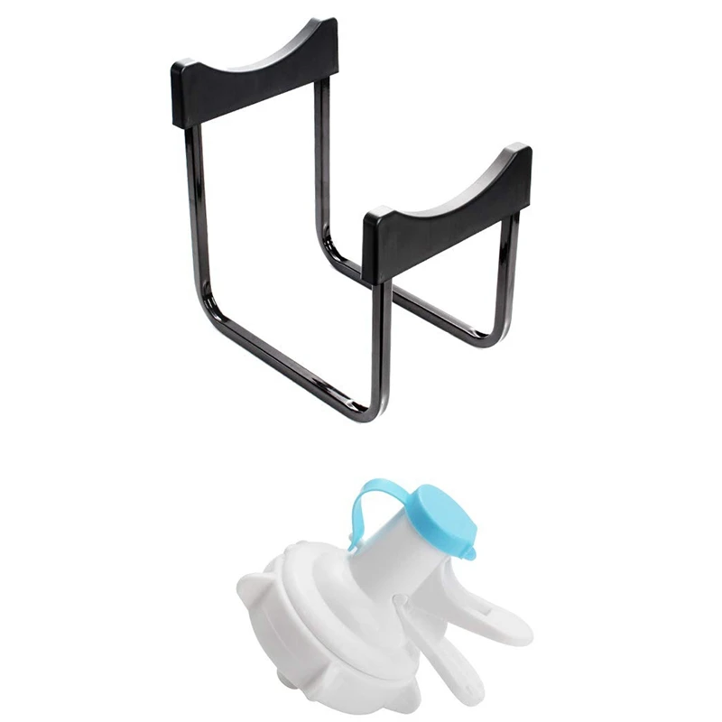 Держатель кувшина для воды с герметичным клапаном из нержавеющей стали