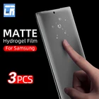 Защитная пленка для samsung galaxy note 20 ultra, 10, 9, 8, s21, s20, s10, s9, s8 plus, s10e lite, s20 fe, m51, 3 шт.