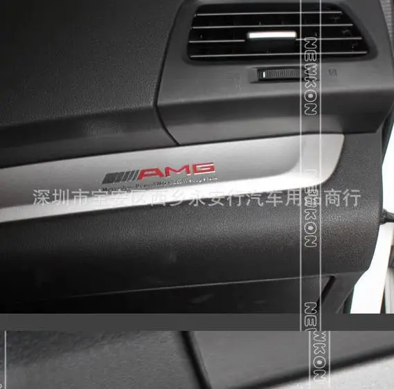 AMG металлическая Тонкая паста C из E автомобильных наклеек, клейкая бумага для автомобиля из никелевого сплава, клейкая бумага, автомобильные принадлежности