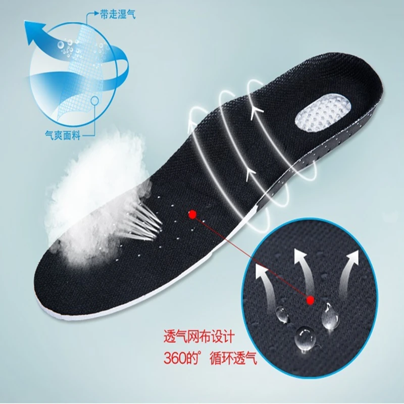 Unisex Shoes Pad Orthotic Arch Support Sport Shoe Running Gel Insoles Insert Cushion Thickening Shock Soft Insole|Стельки| |