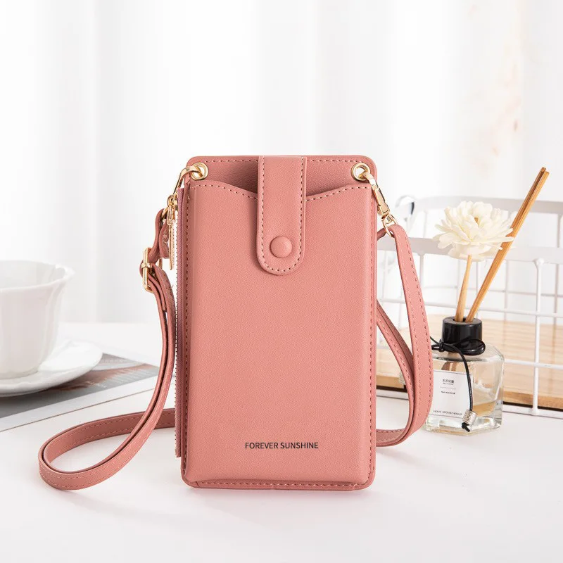 women crossbody phone bag for iphone 13 12 pro maxsamsung a12 f42 m22xiaomimotolg case girls shoulder bags phone pouch purse free global shipping
