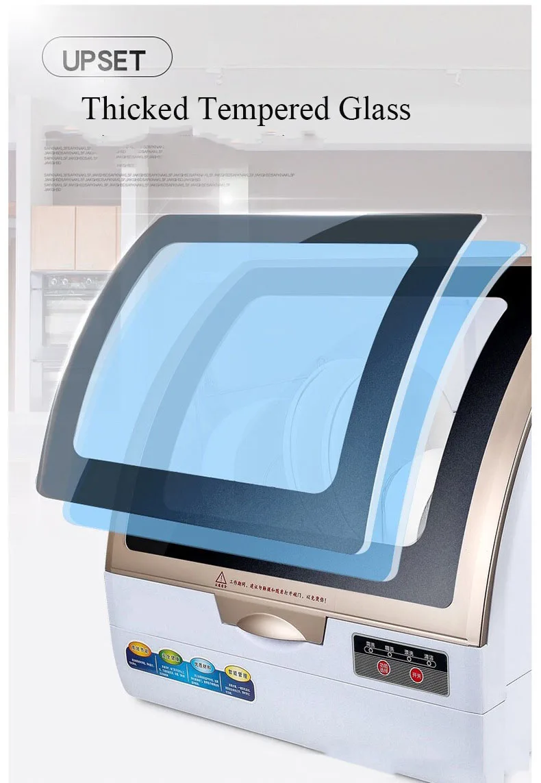 Совершенно новая полная портативная столешница посудомоечная машина горячая
