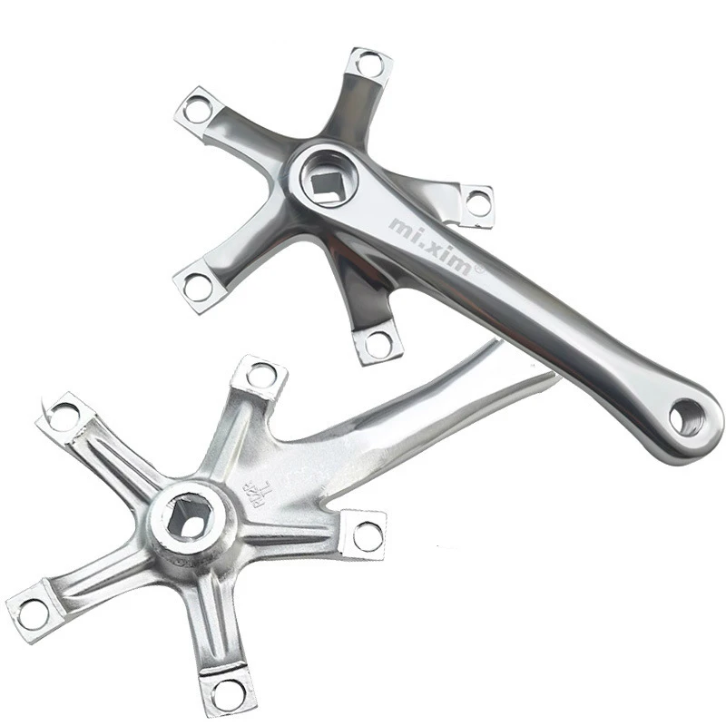 Кривошип для шоссейного велосипеда 165 мм складной с гвоздями | Спорт и