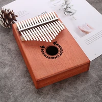 for beginners 17 key antler type thumb piano kalimba outdoor portable musical instrument finger piano double catfive line type