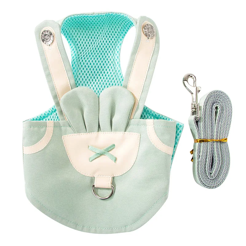 

Breathable Dog Cat Harness Vest Leash Mesh Pet Puppy Harness Leashes Cats for Small Dogs Walking Pet Chest Strap costume Clothes