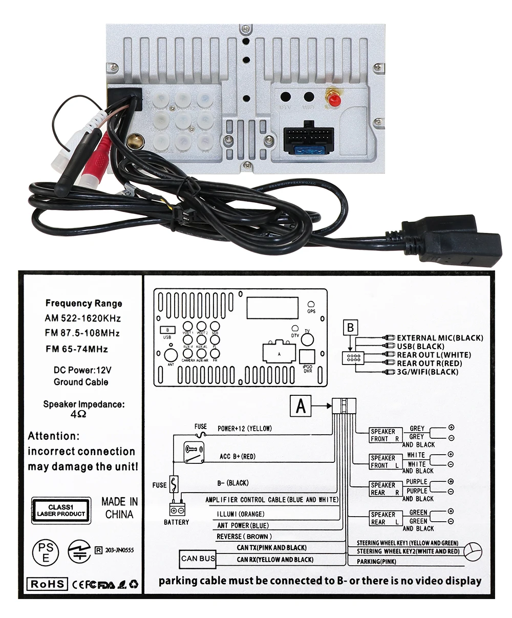 Новейшая автомобильная стереосистема android 9 0 2 грамма + 32 грома авторадио HD 1024*600 GPS